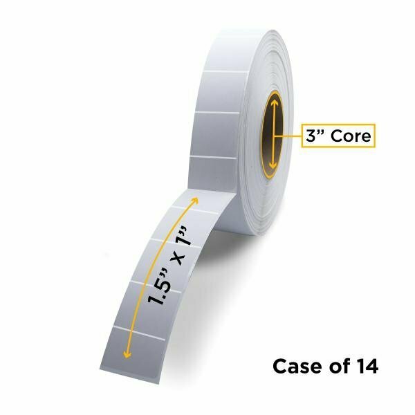 Clover Thermal Transfer Label Roll 3.0'' ID x 8.0'' Max OD, 14PK CIGT21510P